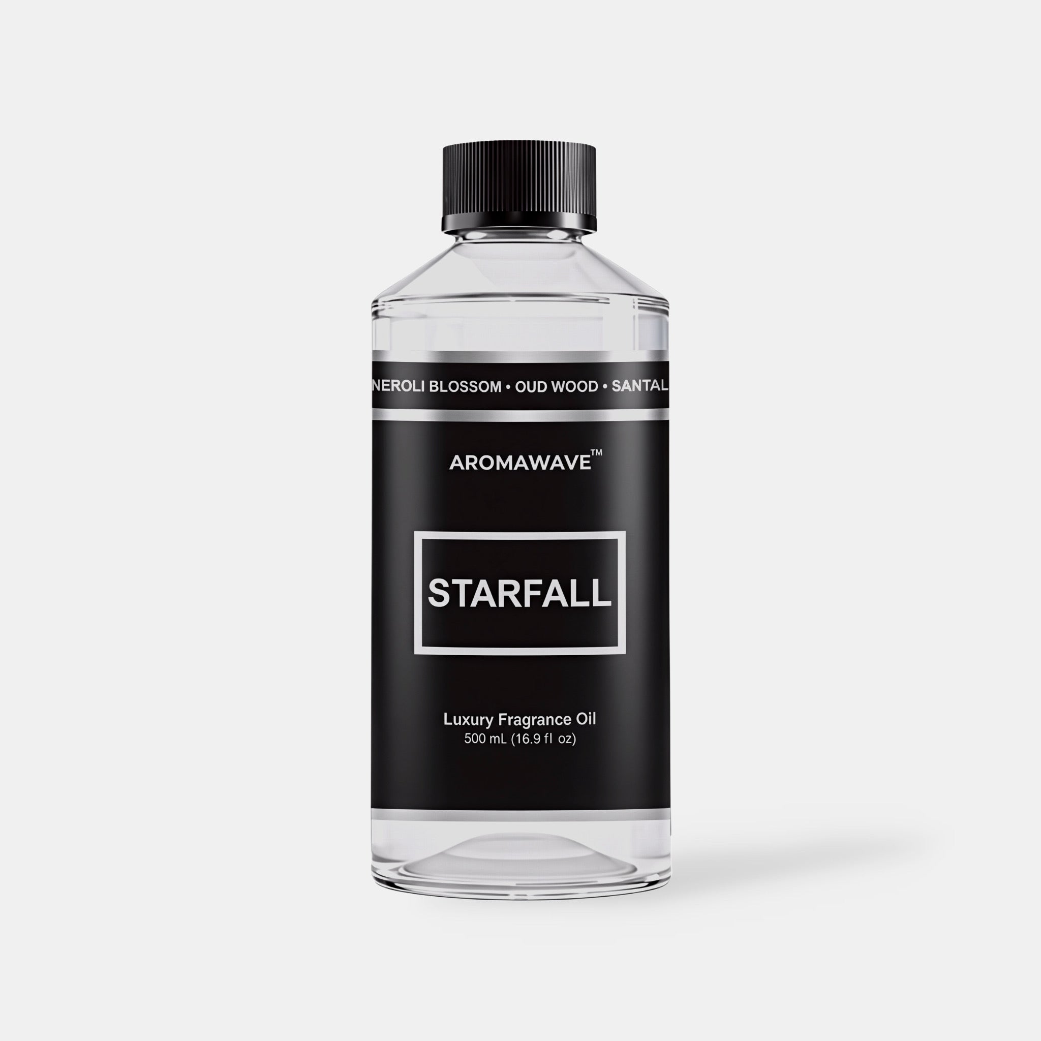 Starfall 500ml luxury fragrance oil by Aromawave ideal for large spaces, boutique interiors, and professional diffusers