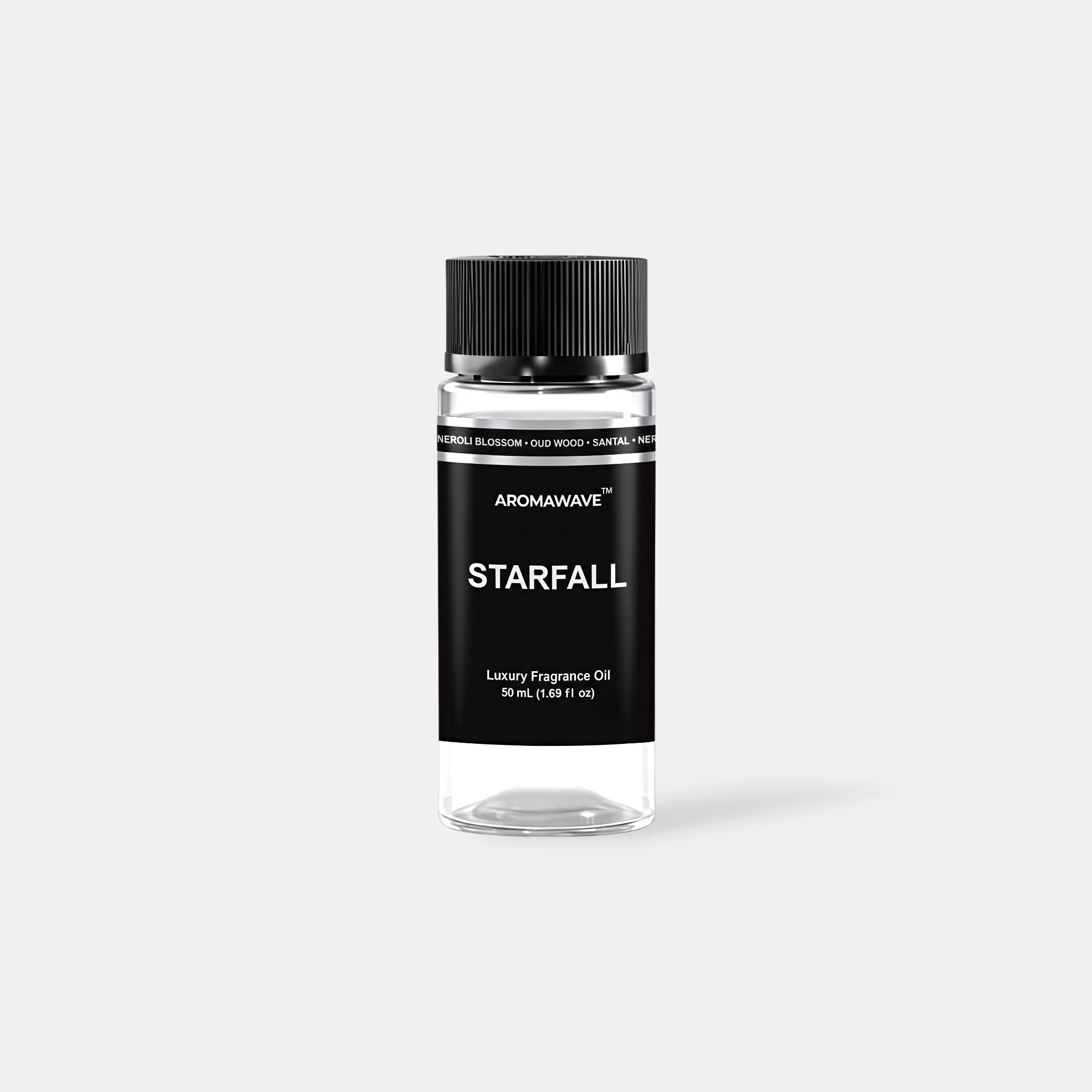 Starfall 50ml premium fragrance oil by Aromawave designed for cold air diffusion with warm luminous aroma.