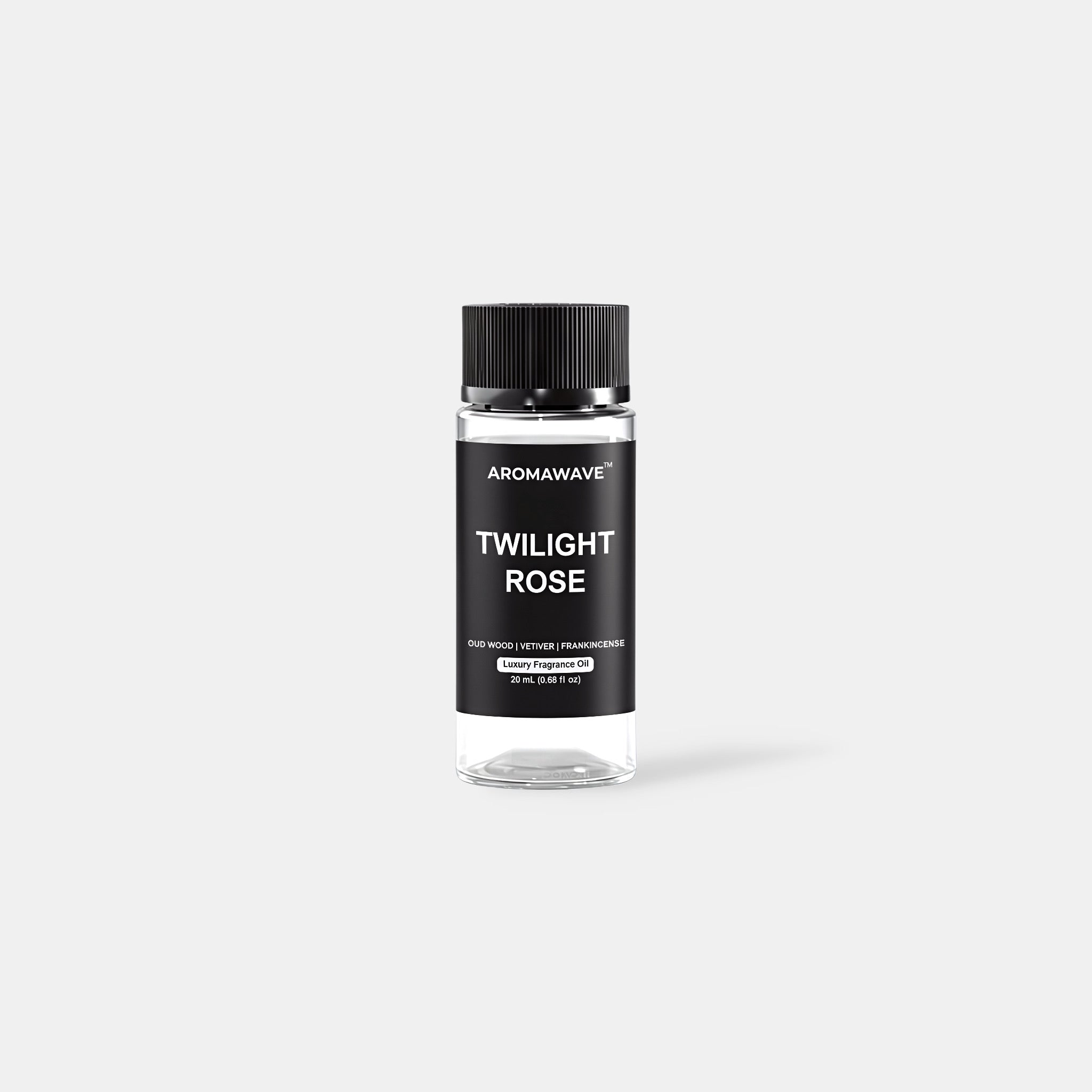 Twilight Rose 20ml luxury fragrance oil by Aromawave crafted for waterless diffusers with a rich elegant scent.