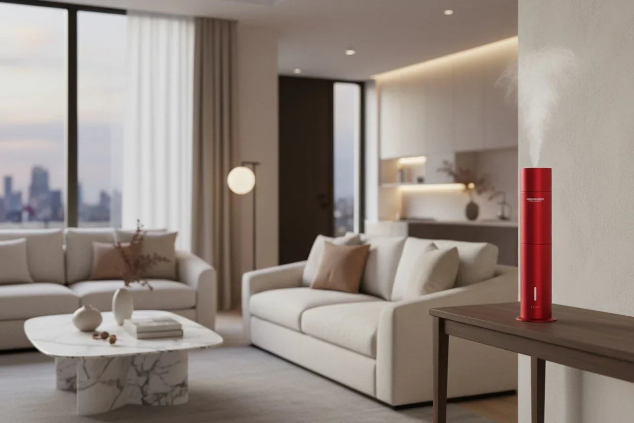 Airbnb scenting 101 Australian guide Aromawave Wireless Ultra Smart Scent Diffuser hotel fragrance oil short term rental