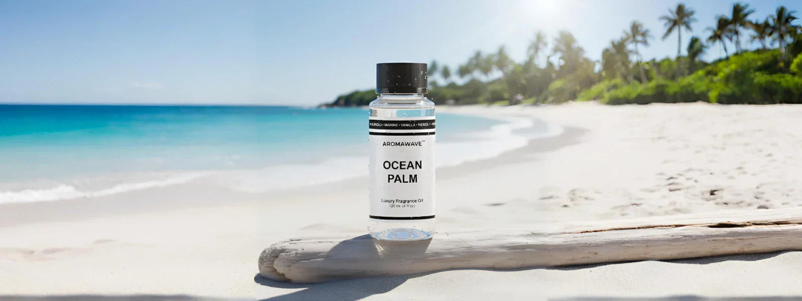 Australian seasonal fragrance guide featuring Ocean Palm summer scent by Aromawave