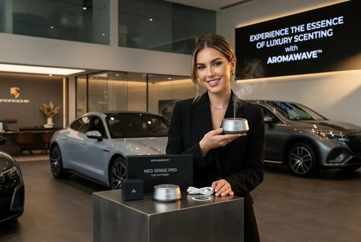 ar fragrance oil Australia complete guide Aromawave hotel-inspired car fragrance oils Neo Sense Pro Car Diffuser