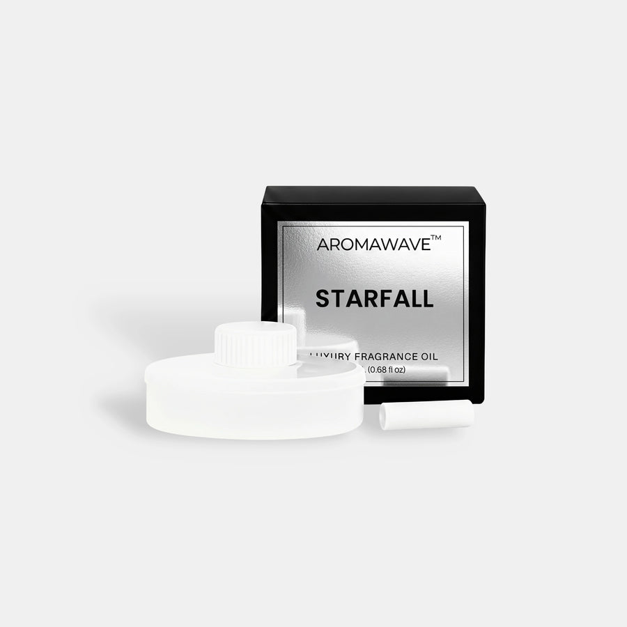 Aromawave Starfall Car Fragrance Oil 20ml luxury car scent with bergamot, neroli, santal and oud for elegant in-car fragrance diffusion