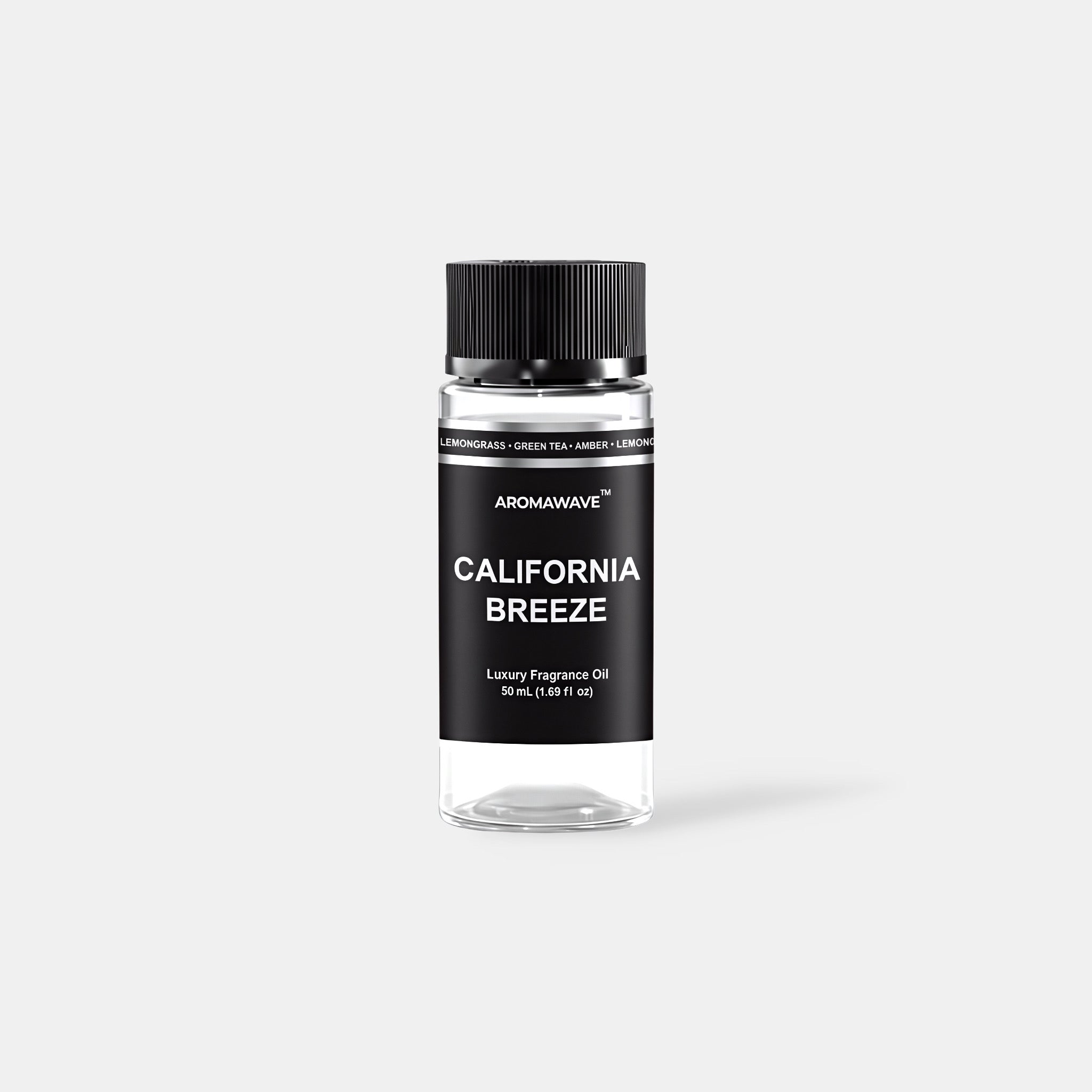 California Breeze 50ml premium fragrance oil by Aromawave for waterless cold air diffusion with clean refreshing aroma.