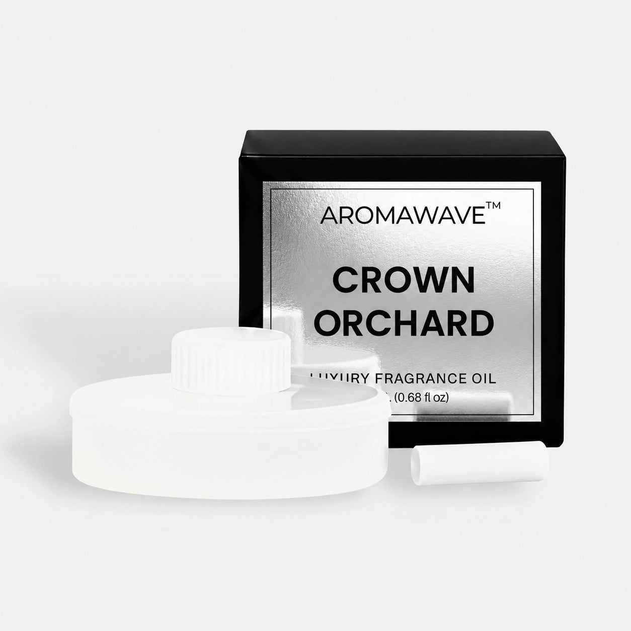 Aromawave Crown Orchard 20 mL car fragrance oil close-up