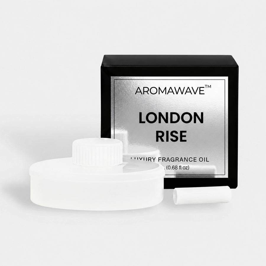 Aromawave London Rise 20 mL car fragrance oil close-up
